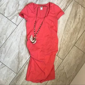 Old Navy Maternity Fitted T-Shirt Dress